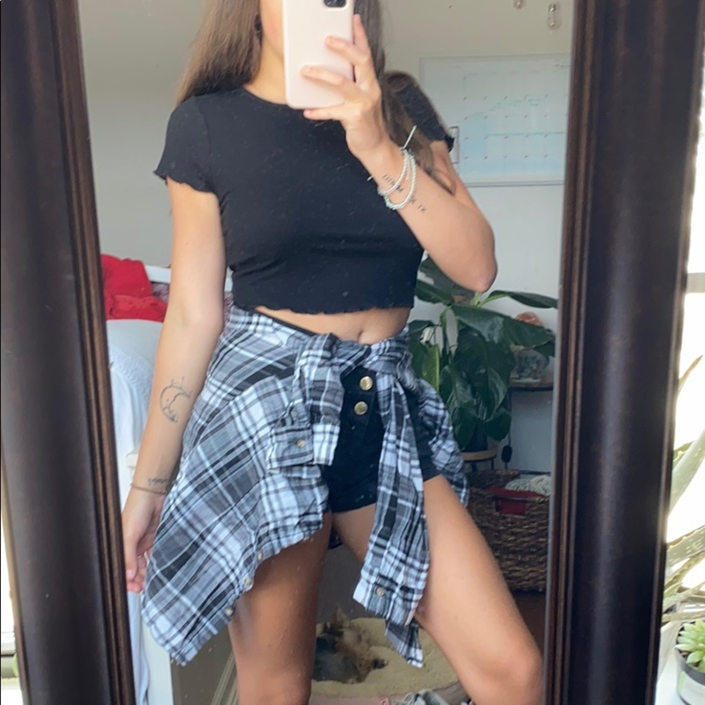 Black and White Flannel